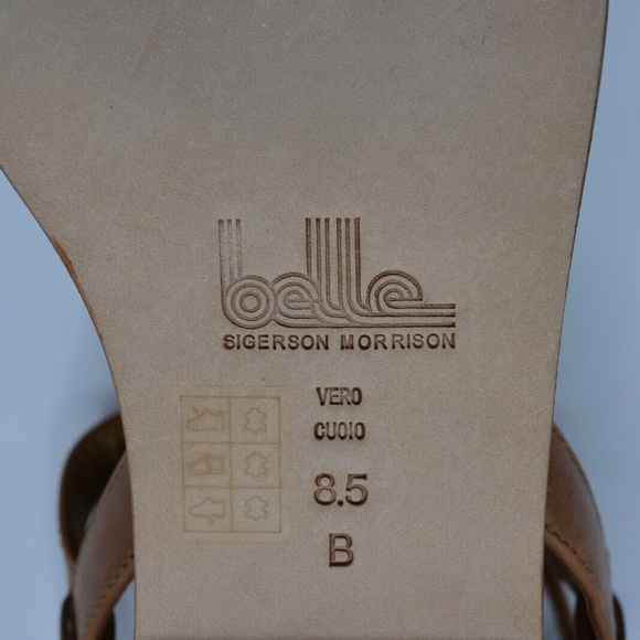 Belle by Sigerson Morrison - New Stetson Sandal - Rustic Tan - 8.5 - Picture 8 of 8